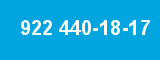 922 440-18-17